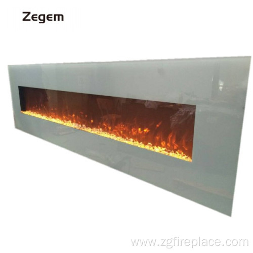 Big indoor 72 inch wall hanging electric fireplace